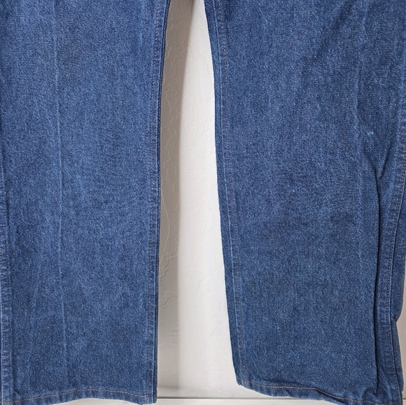 Wrangler 47 MWZ Premium Men's Classic Blue Jeans Size 34x30 - Picture 6 of 10